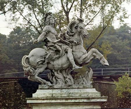 Equestrian Portrait of Louis XIV (1638-1715) od Gianlorenzo Bernini