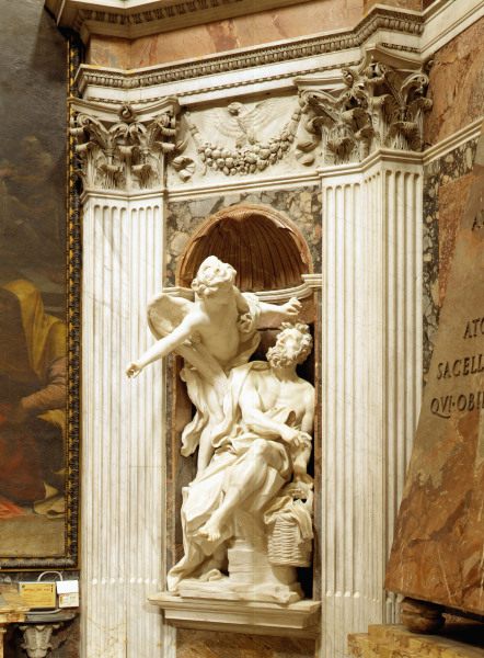 Habakkuk and the angel / Bernini / 1657 od Gianlorenzo Bernini