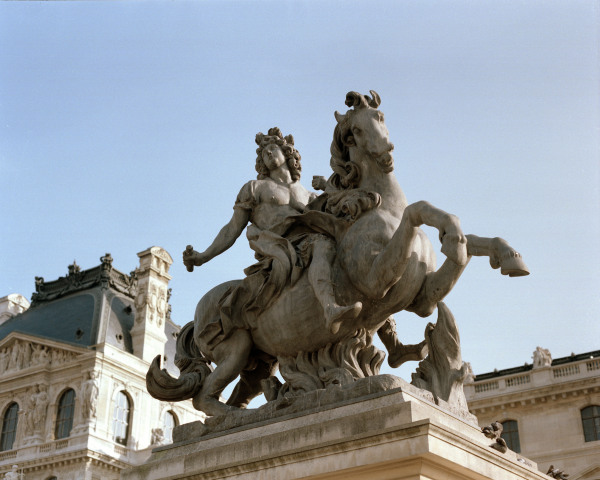 Louis XIV / Equestr.Statue aft.Bernini od Gianlorenzo Bernini