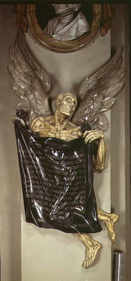 Monument to the Angel of Death od Gianlorenzo Bernini