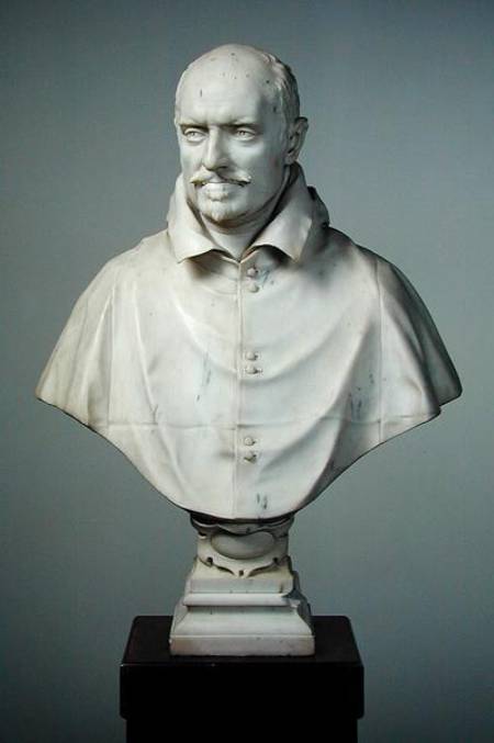 Portrait of Alessandro Damasceni-Peretti-Montalto od Gianlorenzo Bernini