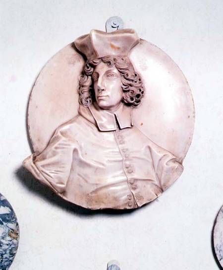 Relief portrait of Rinaldo d'Este od Gianlorenzo Bernini