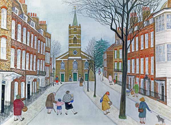 Church Row II, Hampstead od  Gillian  Lawson