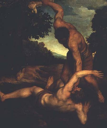 Samson Smiting a Philistine with the Jawbone of an Ass od Giorgio Schiavone