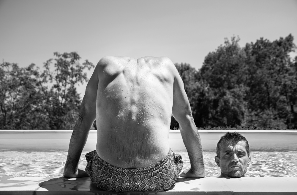 Summer selfportrait od Giorgio Toniolo