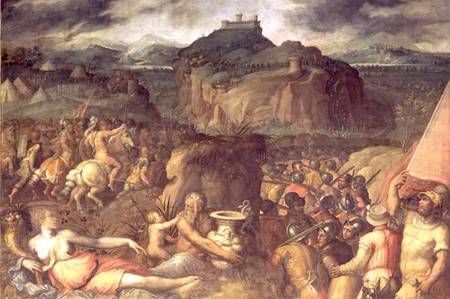 The Siege of San Leo od Giorgio Vasari
