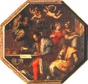 Cosimo I. plans the war against sienna