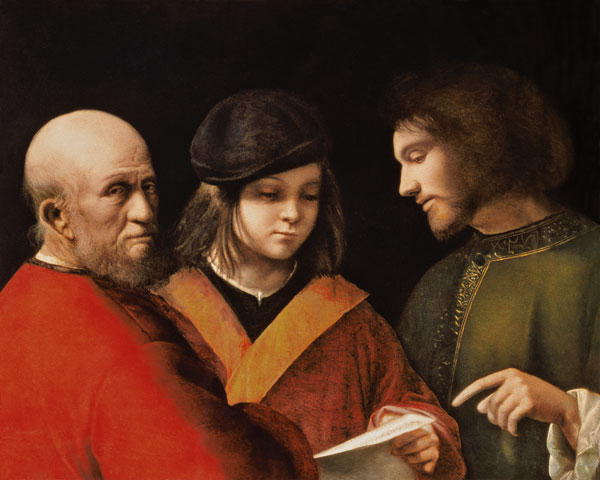 The Three Ages of Man od Giorgione (eigentl. Giorgio Barbarelli oder da Castelfranco)