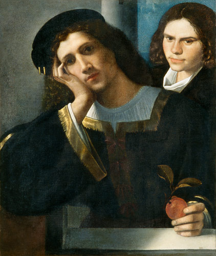 Double Portrait od Giorgione (eigentl. Giorgio Barbarelli oder da Castelfranco)