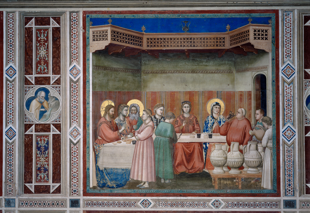 Svadba Kanaa od Giotto (di Bondone)