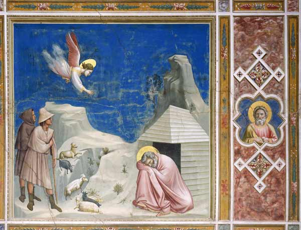 The Dream of Joachim od Giotto (di Bondone)
