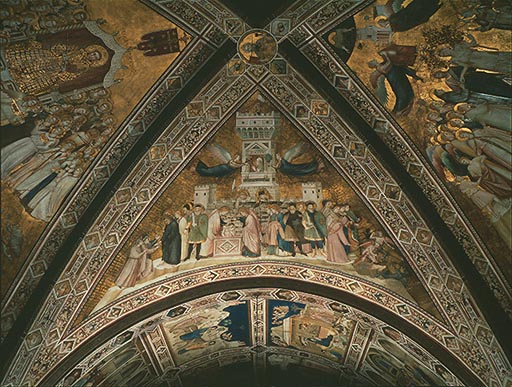 Allegorie des Keuschheit od Giotto (di Bondone)