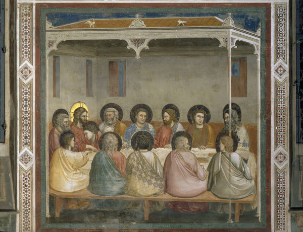 The Last Supper / Giotto / c.1303/05 od Giotto (di Bondone)