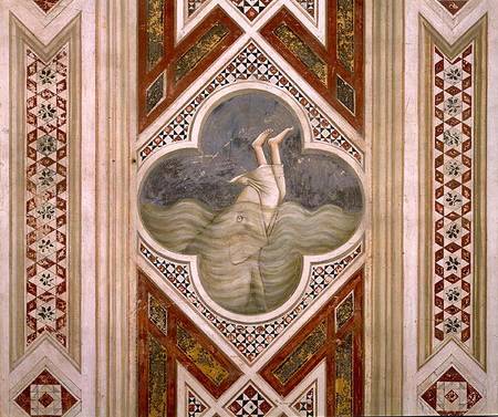 Jonah and the Whale od Giotto (di Bondone)