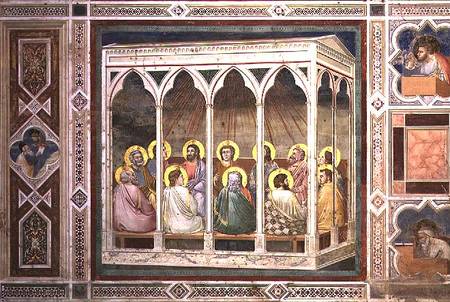 The Pentecost od Giotto (di Bondone)