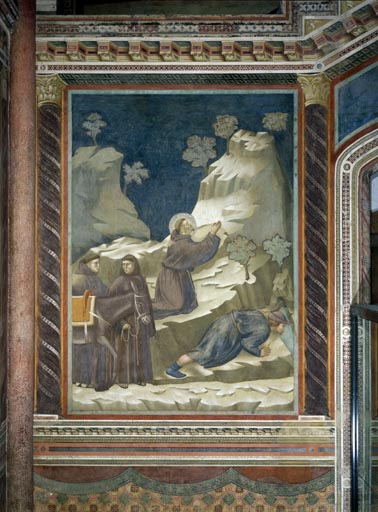 Das Quellwunder od Giotto (di Bondone)
