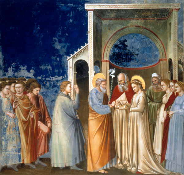 The Marriage of the Virgin od Giotto (di Bondone)