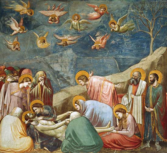 The Lamentation of Christ od Giotto (di Bondone)