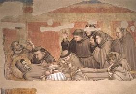The Death of St. Francis, from the Bardi Chapel