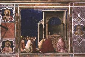 The Virgin's Suitors Praying before the Rods in the Temple