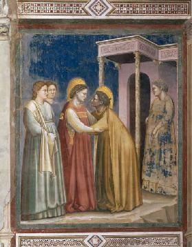 The Visitation of Mary/ Giotto/ 1303/10