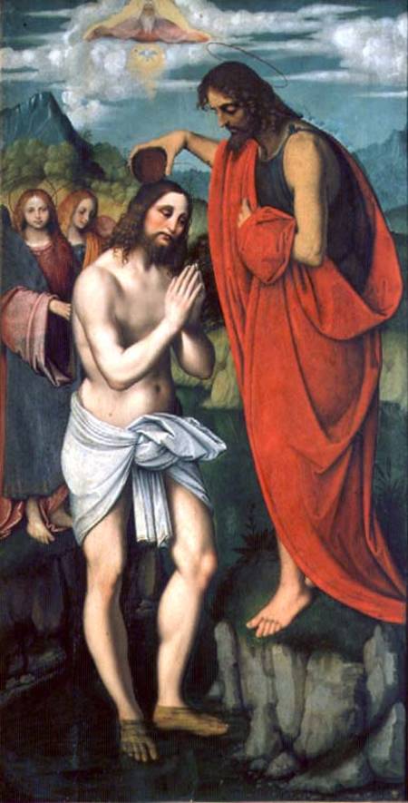 Baptism of Christ od Giovanni Agostino da Lodi