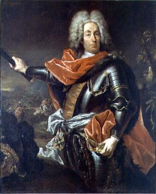 General Count Johann Matthias von der Schulenburg od Giovanni Antonio Guardi