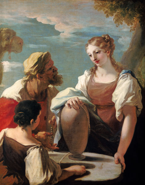 Rebecca at the Well od Giovanni Antonio Pellegrini
