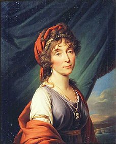 Bildnis der Prinzessin Y.C. Dolgorukova, 1758-1842. od Giovanni B. Damon-Ortolani
