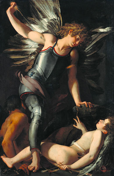 The Divine Eros Defeats the Earthly Eros od Giovanni Baglione