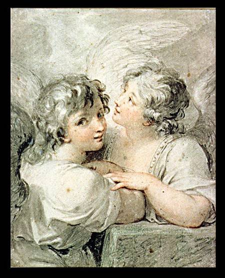 Two angels od Giovanni Battista Cipriani