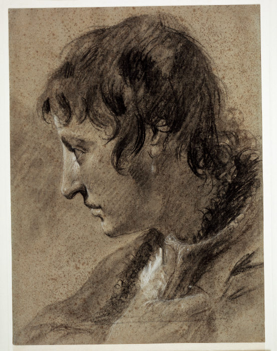 Kopf eines jungen Mannes od Giovanni Battista Piazzetta