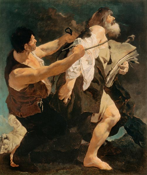 Martyrdom of James the Great / Piazzetta od Giovanni Battista Piazzetta