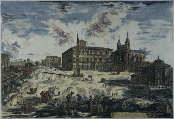 Rome , Lateran od Giovanni Battista Piranesi