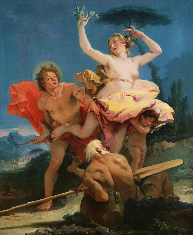 Apollo and Daphne od Giovanni Battista Tiepolo