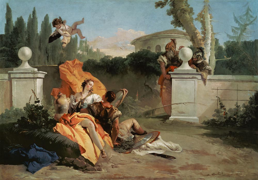 G. B. Tiepolo, Renaud et Armide surpris od Giovanni Battista Tiepolo