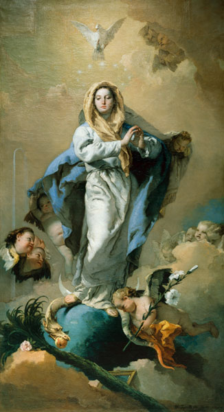 Immaculate Conception / Tiepolo/ 1767/69 od Giovanni Battista Tiepolo