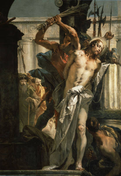 Flagellation of Christ / Tiepolo od Giovanni Battista Tiepolo