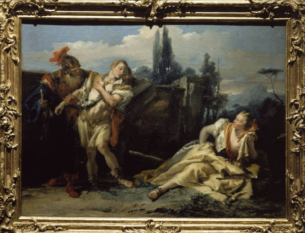 G. B. Tiepolo, Renaud abandonne Armine od Giovanni Battista Tiepolo