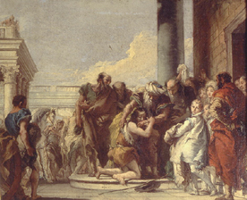 Die Heimkehr des Verlorenen Sohnes od Giovanni Battista Tiepolo