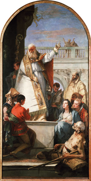Miracle of St. Patrick od Giovanni Battista Tiepolo