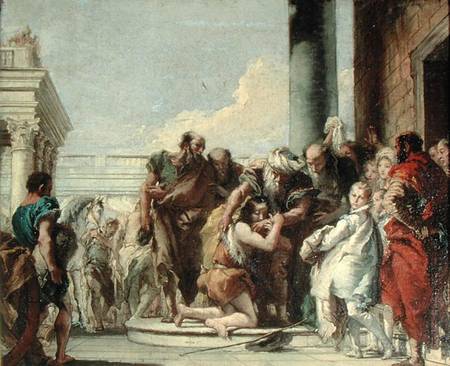 Return of the Prodigal Son od Giovanni Battista Tiepolo