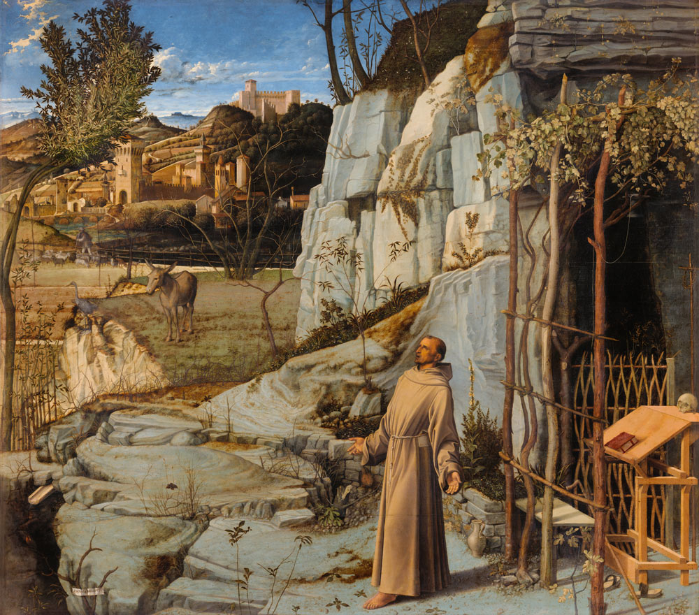 Saint Francis in the Desert od Giovanni Bellini
