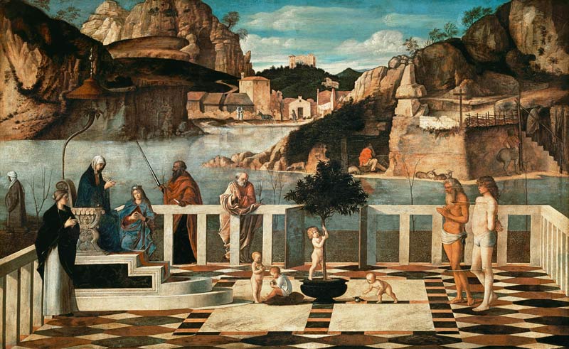 Sacred Allegory od Giovanni Bellini