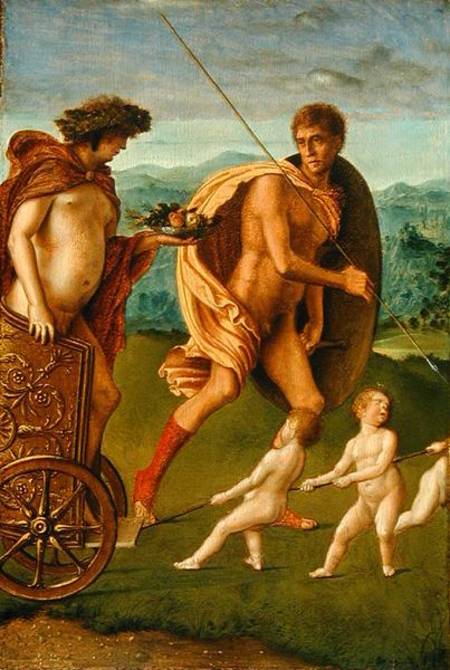 Allegory of Heroic Virtue od Giovanni Bellini
