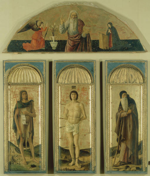Bellini, Tripych of St Sebastian od Giovanni Bellini