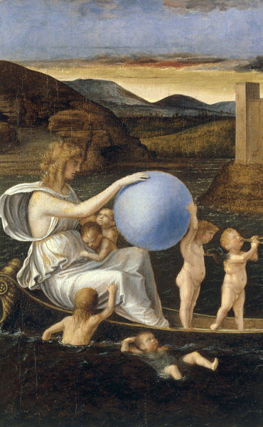 Giov.Bellini / Fortuna-Melancholia / C16 od Giovanni Bellini