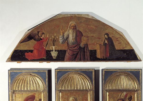 God Father and Annunciat. od Giovanni Bellini