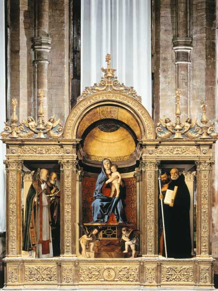 Madonna & Saints od Giovanni Bellini