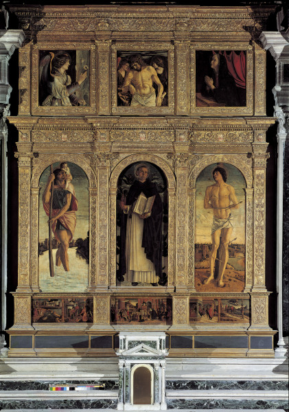 Polyptych of St. Vincent F. od Giovanni Bellini